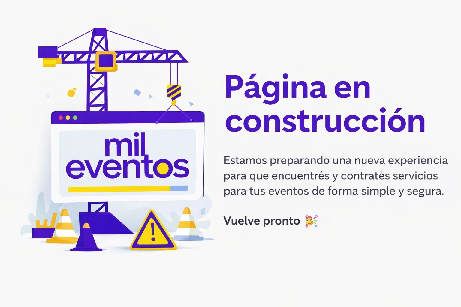 Mileventos en construcción