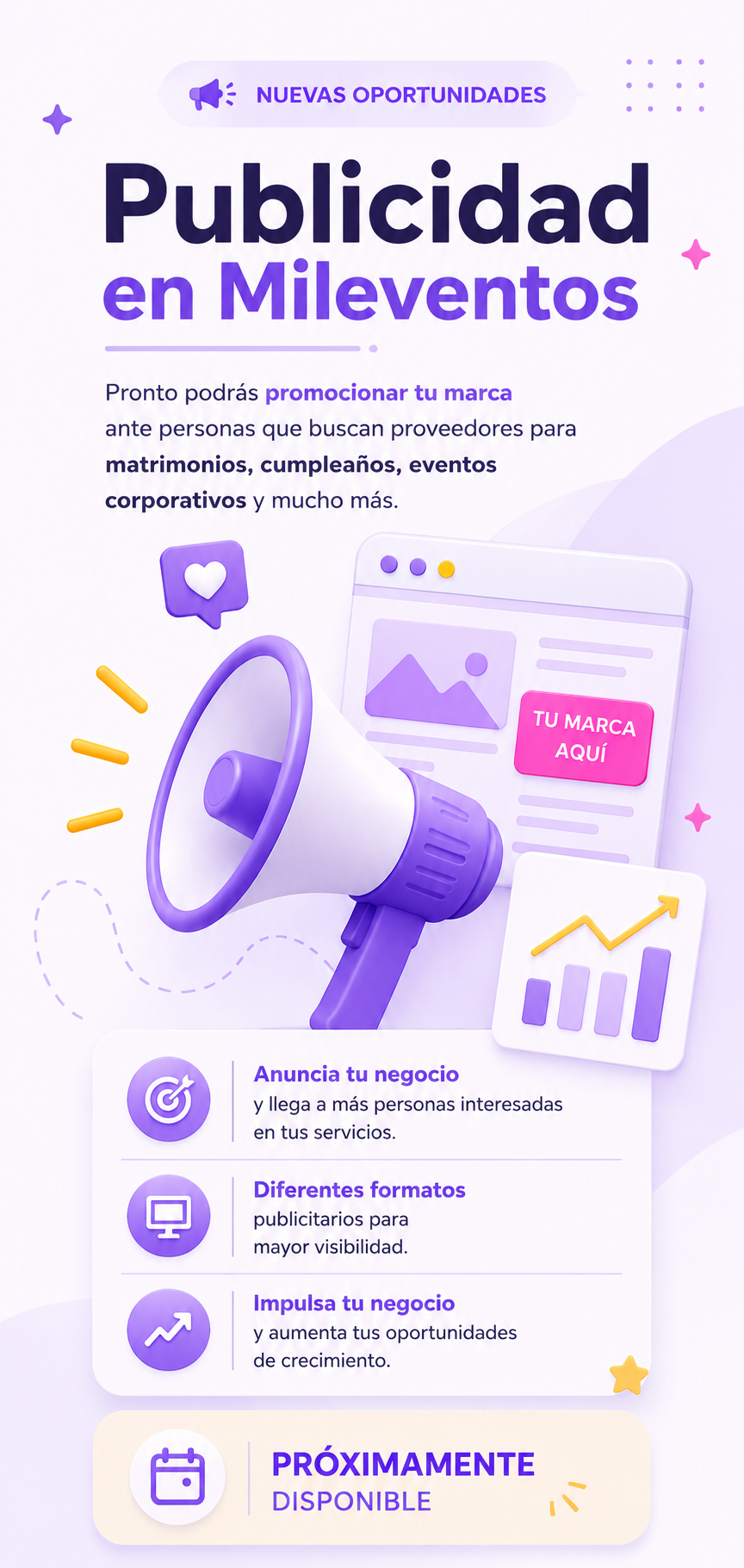 Publicidad en Mileventos