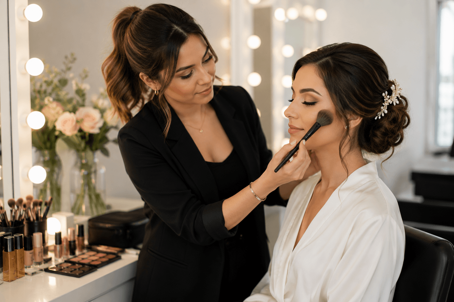 Maquillaje y peinado - imagen 1